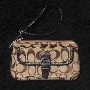 Coach wrist wallet